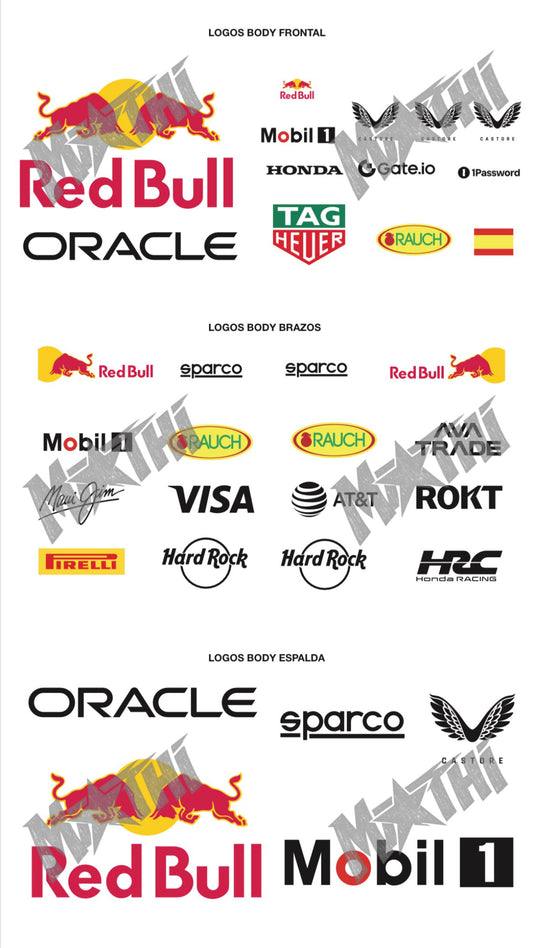 RB Style | Racing Costume Logos – para BODY blanco | PDF
