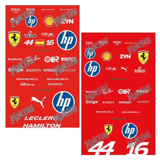 FR Style | Racing Costume Logos – FULL PACK (BODY + MONO rojos) | PDF